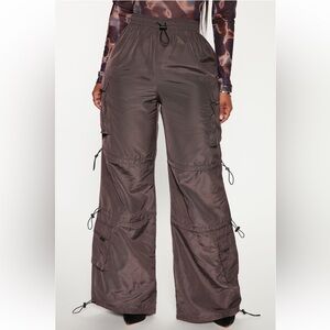 Fashion nova wind breaker pants